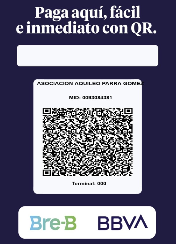 Pago con QR - Logia Aquileo Parra Gómez No. 2